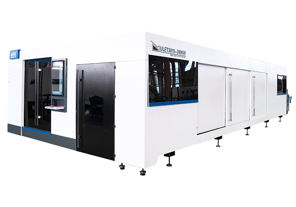 آلة قطع بالليزر بالألياف متعددة الاستخدامات مع غطاء